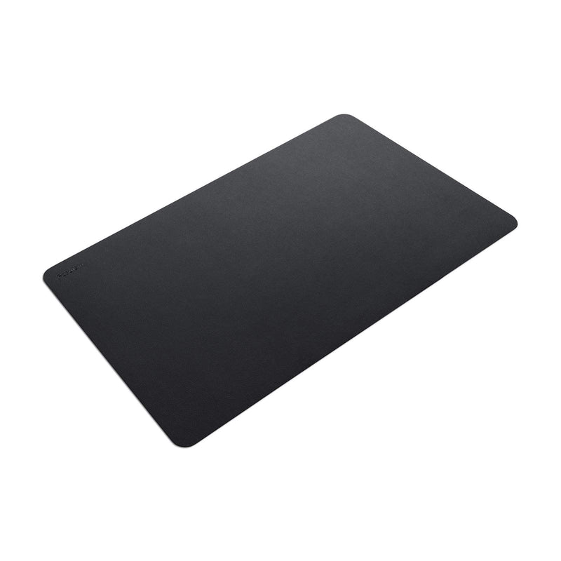 Foruisin Leather Mat Desk Pad & Blotter, 24x14 Inches, Flat, Waterproof, Black 24 X 14 Inch - LeoForward Australia