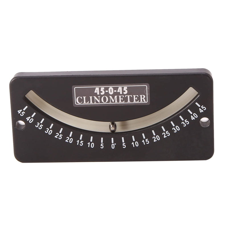  [AUSTRALIA] - Aribrnten 45-0-45 Inclinometer Mini Protractor Inclinometer Angle Gauge Inclinometer Inclinometer