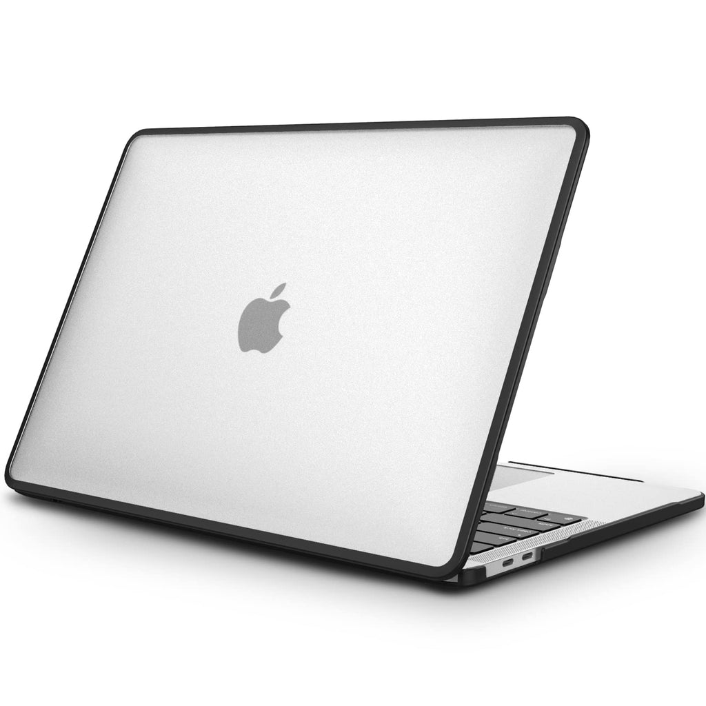  [AUSTRALIA] - Fintie Protective Case for MacBook Pro 13 Inch A2338(M2 M1) A2251 A2289 A2159 A1989 A1706 A1708 (2016-2022 Release) - Matte Coated Hard Shell Cover with Soft TPU Frame Bumper, Frost Clear