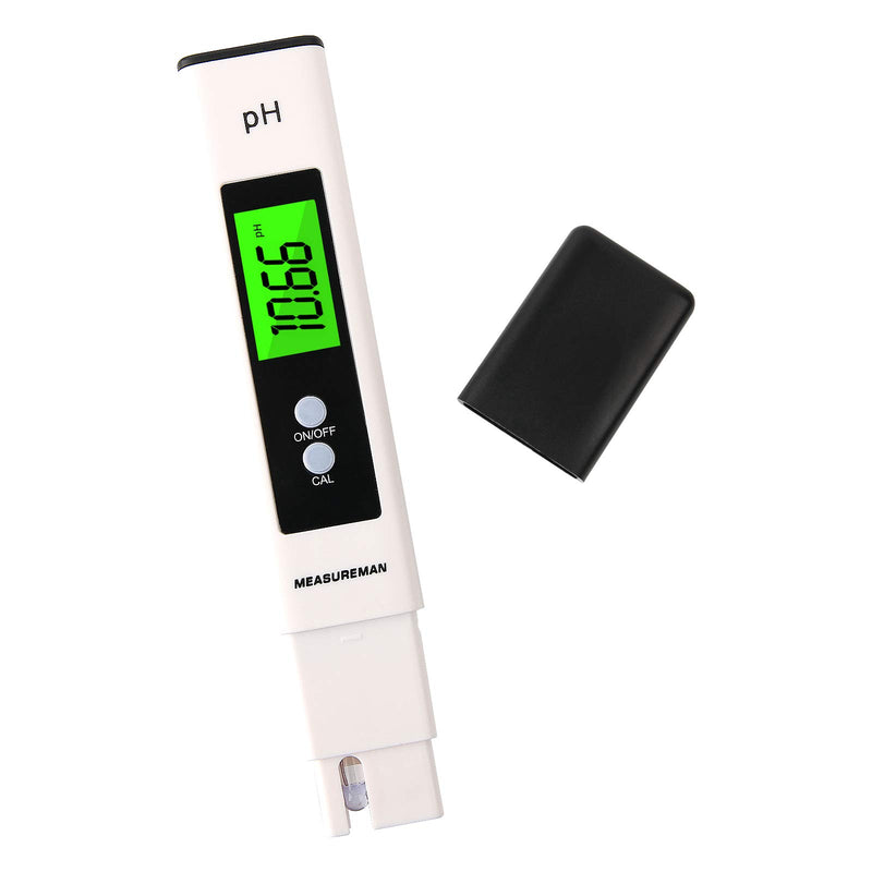 MEASUREMAN PH Meter, Digital PH Tester 0.01 PH High Accuracy Water Quality Tester with 0-14 PH Measurement Range - LeoForward Australia