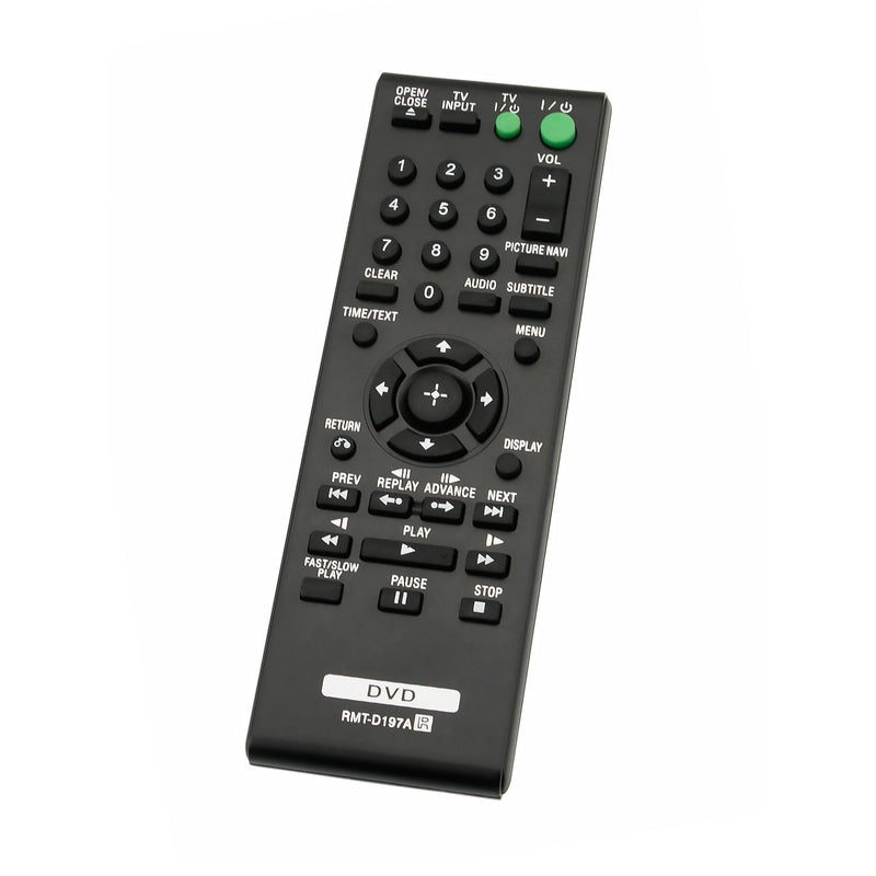 New RMT-D197A RMTD197A Replaced Remote Control fit for Sony DVD Player DVP-SR510H DVP-SR320 DVP-SR405P DVP-SR750HP DVPSR100 DVPSR120 DVPSR210PB DVPSR310P DVPSR320 DVPSR750HP - LeoForward Australia