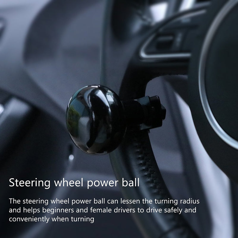  [AUSTRALIA] - ONEVER Steering Wheel Knob Spinner, Universal Fit Steering Wheel Power Ball Handle for Car Vehicle