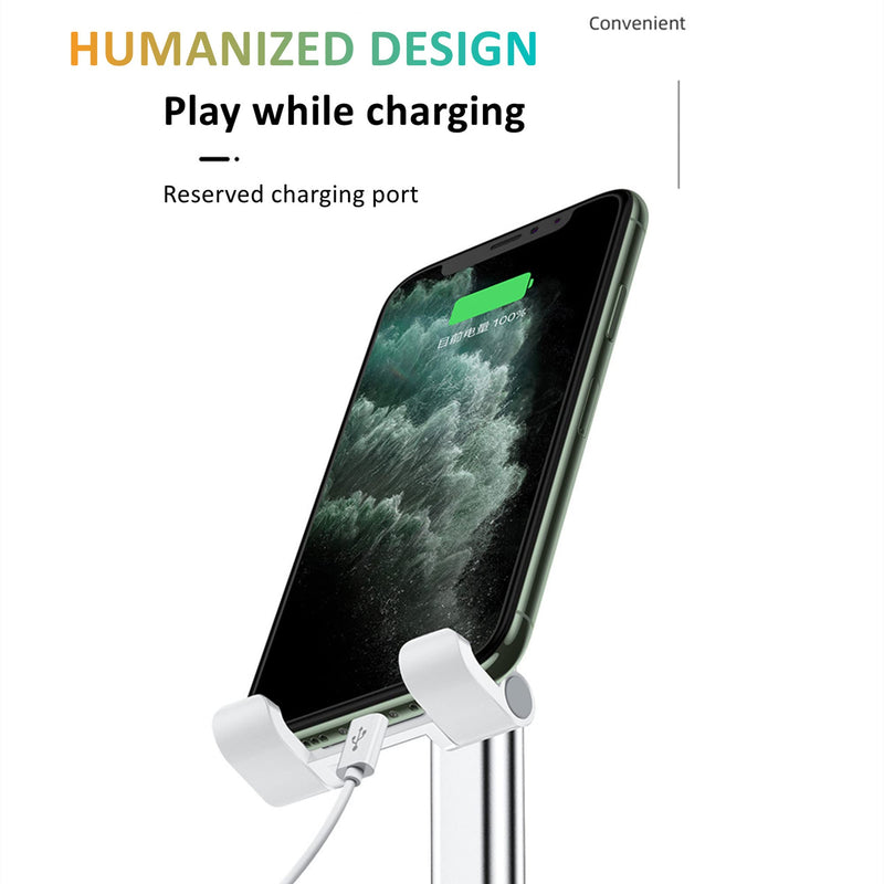  [AUSTRALIA] - BUTIFYLIFE Portable Microphone Stands,Angle and Height Adjustable Compatible with All Mobile Phones and Tablets (Green) Green