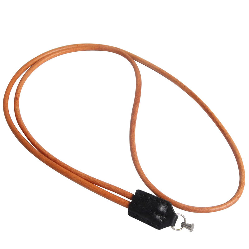  [AUSTRALIA] - eTone Leather Neck Strap String for Rollei 35 Classic 35 35S 35T 35SE 35TE 35 LED B35 Camera (Neck Strap), Black, Large (LL35NPJD)