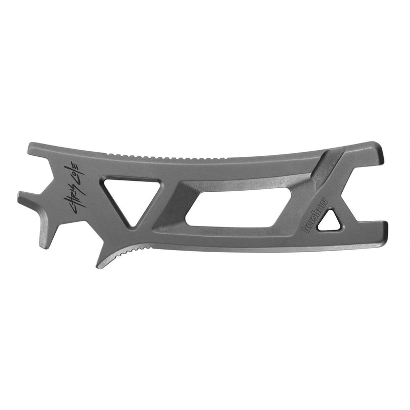  [AUSTRALIA] - Kershaw and Chris Cole Kickflip; 3.25 in. Skateboarding Multi Tool with Pipe Wrench, Axle Nuts Wrench, Hex Key, and Phillips Screwdriver, Compact, Easy to Transport (SK8TOOLX), Normal