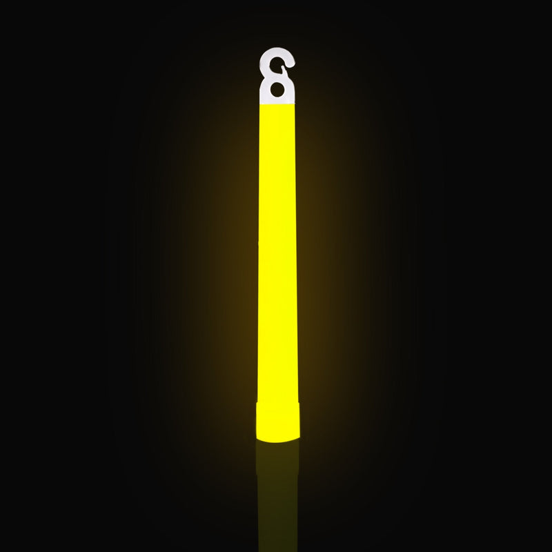  [AUSTRALIA] - Be Ready™ Yellow Glow Sticks - Industrial Grade 12 Hour Illumination Emergency Safety Chemical Light Glow Sticks 12 Pack