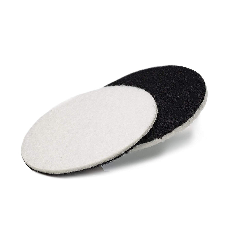  [AUSTRALIA] - GP11008 Felt Polishing Pad Set for Polishing Glass, Plastic, Metal, Marble/Diameter 5 inch/Pack of 10 Pads