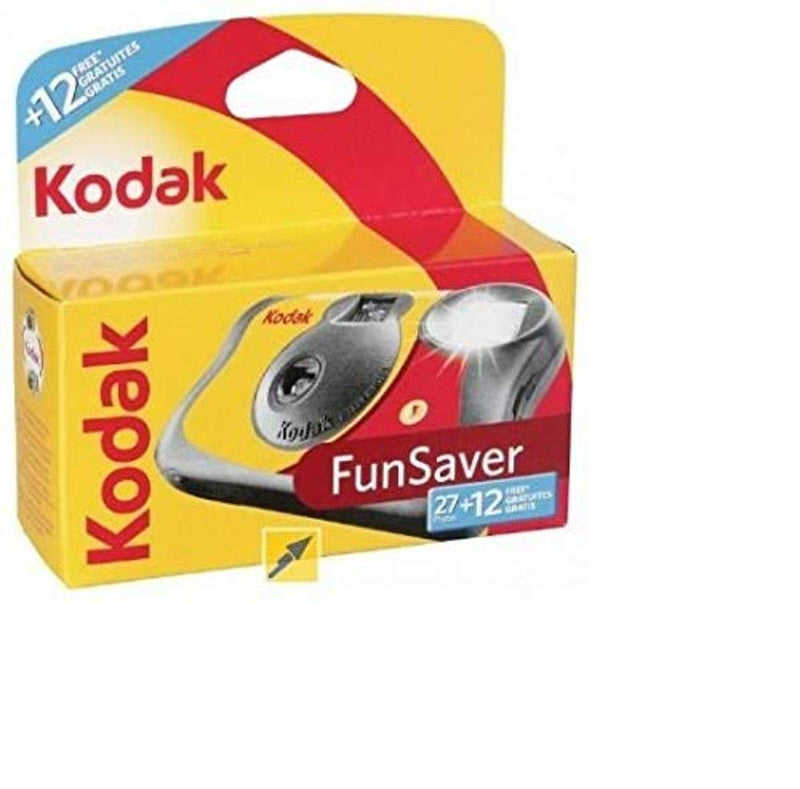  [AUSTRALIA] - kodak 3920949 Fun Saver Single Use Camera with Flash (Yellow/Red)