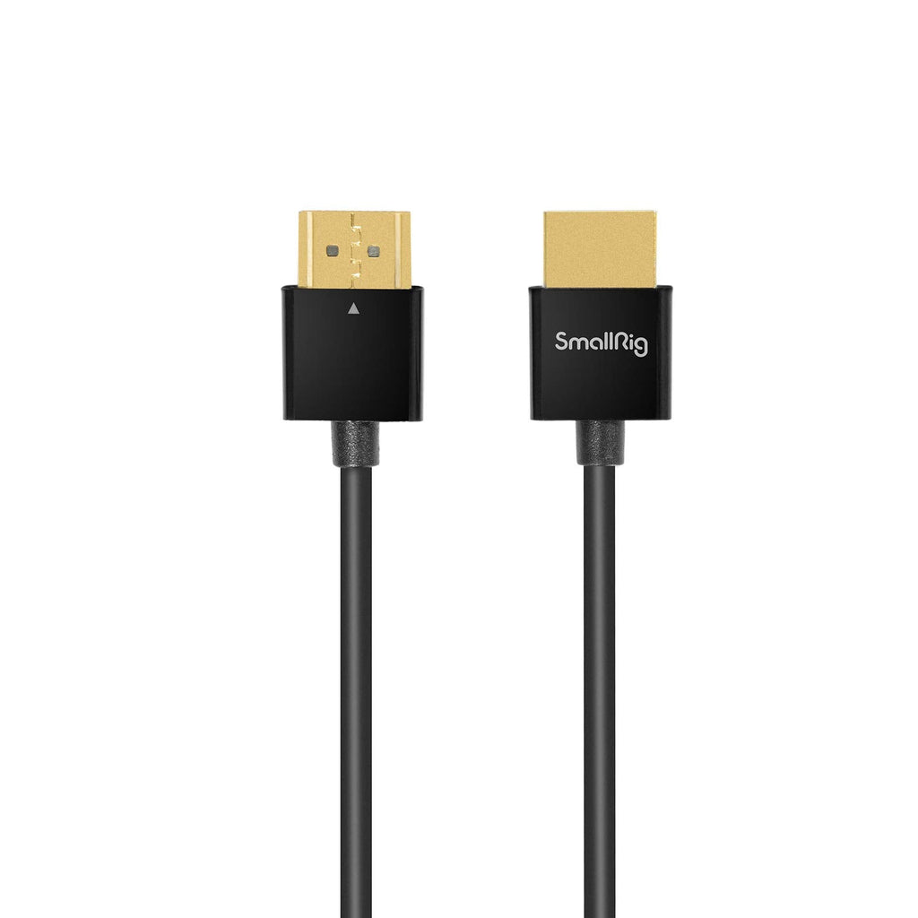  [AUSTRALIA] - SMALLRIG Ultra Thin Camera Cable 55cm/1.8Ft, 4K Hyper Super Flexible Slim Cord, High Speed Supports 3D, 4K@60Hz, Ethernet, ARC Type-A Male to Male for Camera, Camcorder, Monitor, Gimbal - 2957