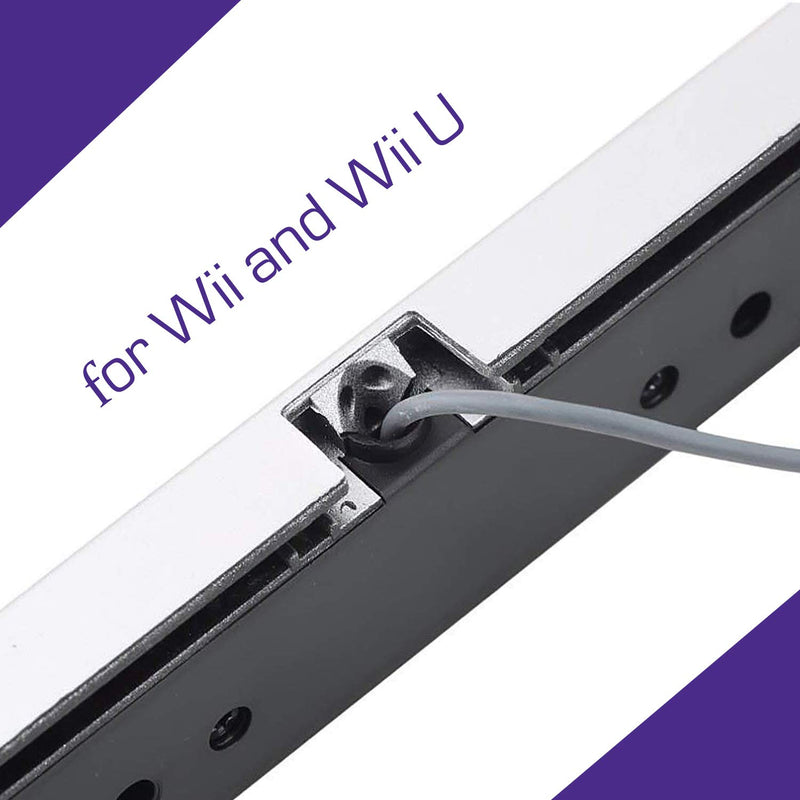 Sensor Bar for Wii, Replacement Wired Infrared Ray Sensor Bar for Nintendo Wii and Wii U Console - LeoForward Australia