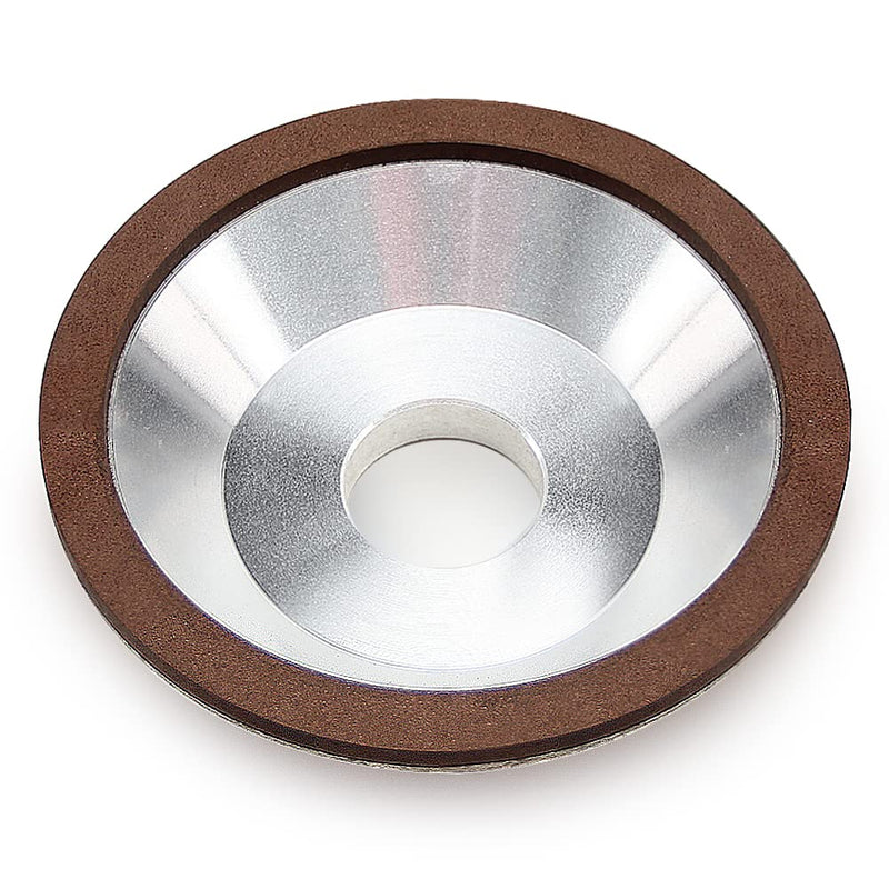  [AUSTRALIA] - Utoolmart Grinding Wheels,125mm / 4.92-Inch Diamond,Resin Bonded Abrasive Wheel,Abrasive Tool for Carbide Metal 600 Grits 1pcs Grit 600# Outside Diameter 125mm