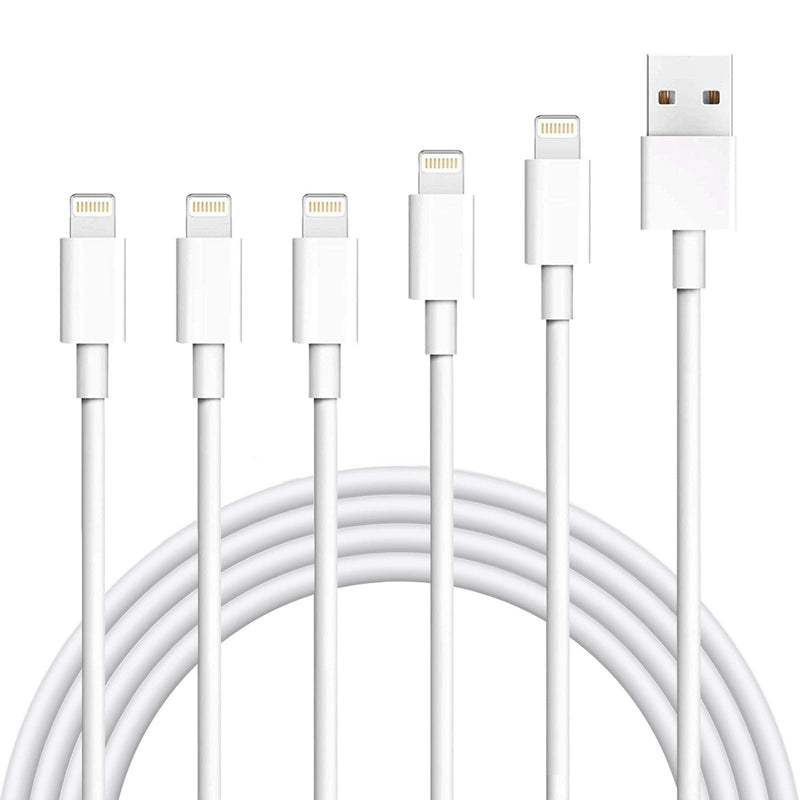  [AUSTRALIA] - iPhone Charger,Atill 5 Pack 3ft/3ft/3ft/6ft/10ft Lightning Cable iPhone Charging Syncing Cord Charger Cable Compatible iPhone 14/13/12/12Pro/12ProMax/11/11Pro/11Pro MAX/XS/XS MAX/XR/X/8/8Plus/7/7Plus