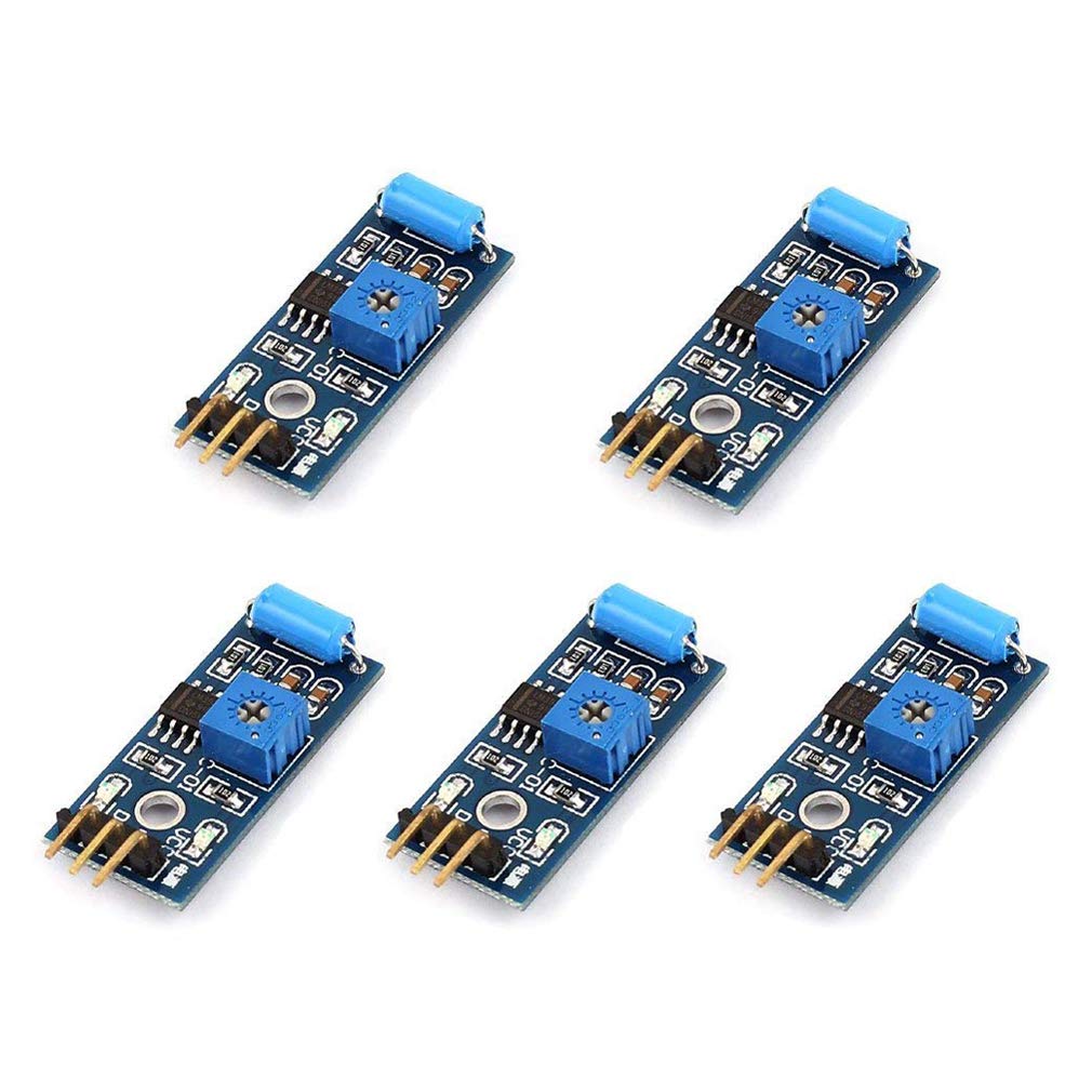  [AUSTRALIA] - Hiletgo 5pcs SW-420 Vibration Sensor Module Vibration Switch Alarm Sensor Module for Arduino