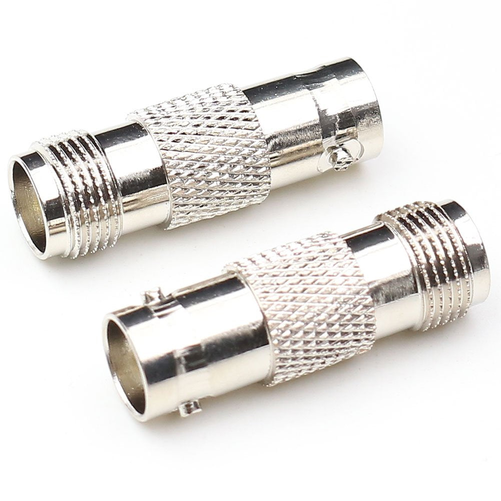  [AUSTRALIA] - ANHAN BNC Female to TNC Female Connector BNC to TNC Adapter RF Coax Coaxial Adapter 2Packs BNC Female to TNC Female 2pcs