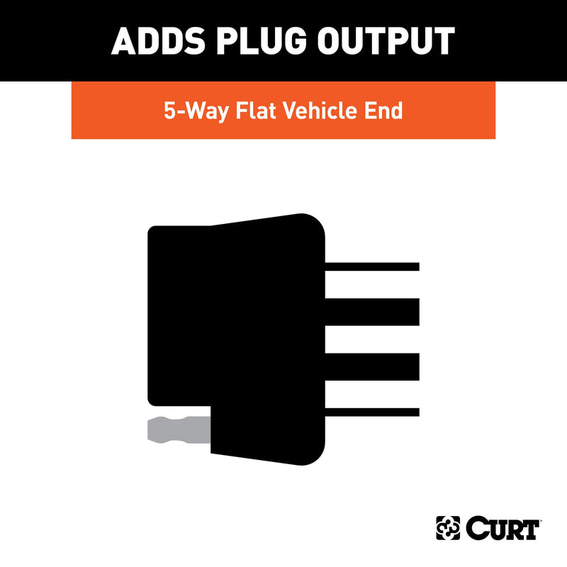  [AUSTRALIA] - CURT 56584 Replacement Vehicle-Side Custom USCAR 5-Pin Trailer Wiring Harness