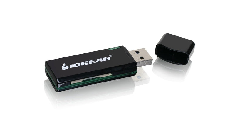 IOGEAR SuperSpeed USB 3.0 SD/Micro SD Card Reader/Writer, GFR304SD - LeoForward Australia