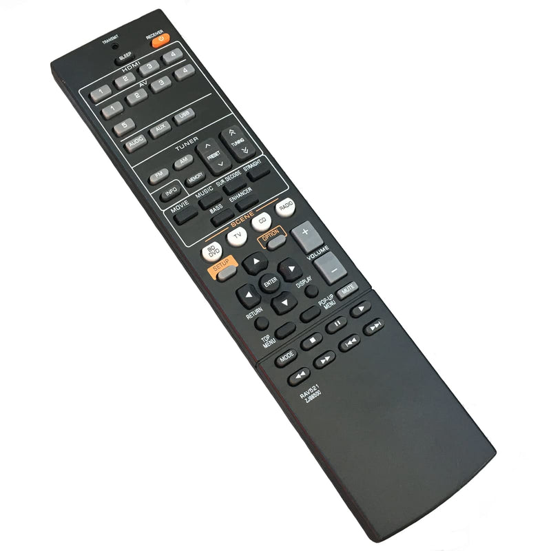  [AUSTRALIA] - Replacement Remote Control Compatible for RAV521 ZJ66500 Yamaha Audio/Video Receiver YHT-4910U HTR-3067 YHT-4910U RX-V375 RX-V377 RX-V377BL