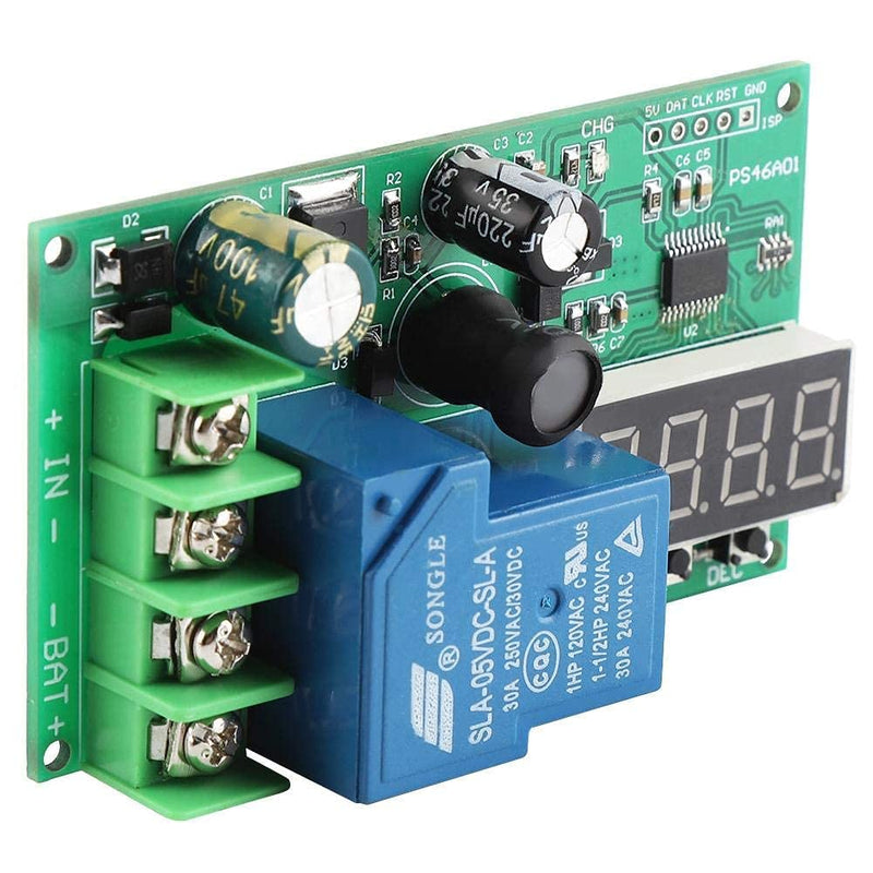  [AUSTRALIA] - 12V 24V 48V charger board, lead acid lithium battery overcharge protection board charging control module with LED display