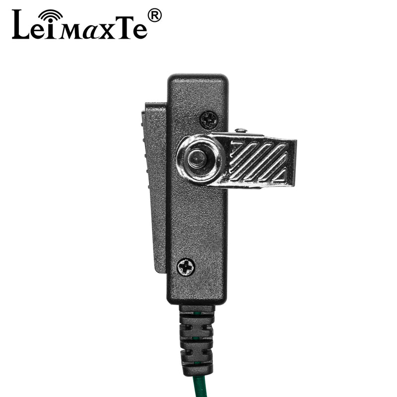  [AUSTRALIA] - LEIMAXTE Walkie Talkie Headset for CLP1010 with Mic PTT for Motorola CLP1040 Two Way Radio Acoustic Tube Earpiece, Camouflage Cable