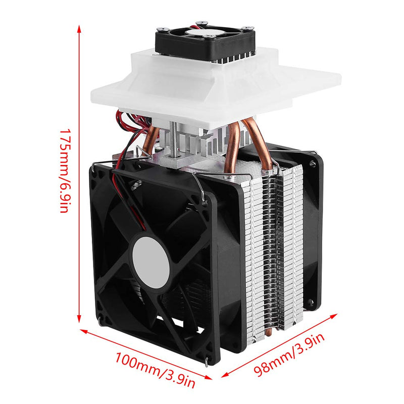  [AUSTRALIA] - Peltier Cooler Semiconductor Refrigeration Cooling System DIY Kit 12V 6A Thermoelectric Peltier for Mini Air Conditioner