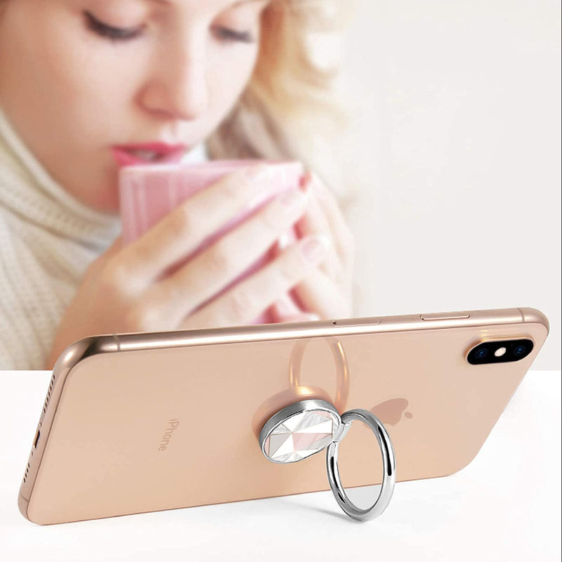  [AUSTRALIA] - XIAJONS Cell Phone Ring Holder Stand,360 Degree Rotation Bracket Compatible with All Smartphones，for Man Woman Marble Pattern（Multicolor） colorful1