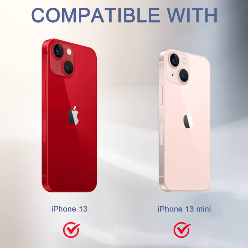  [AUSTRALIA] - Phone Camera Lens Cover Compatible with iPhone 13/iPhone 13 Mini,Camera Lens Protector to Protect Privacy and Security,Strong Adhesive