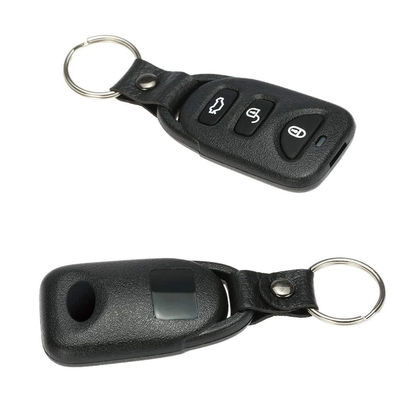 Qook Car Door Lock Keyless Entry Alarm System Universal Remote Control Central Lock Kit with 2 Remote Controllers - LeoForward Australia