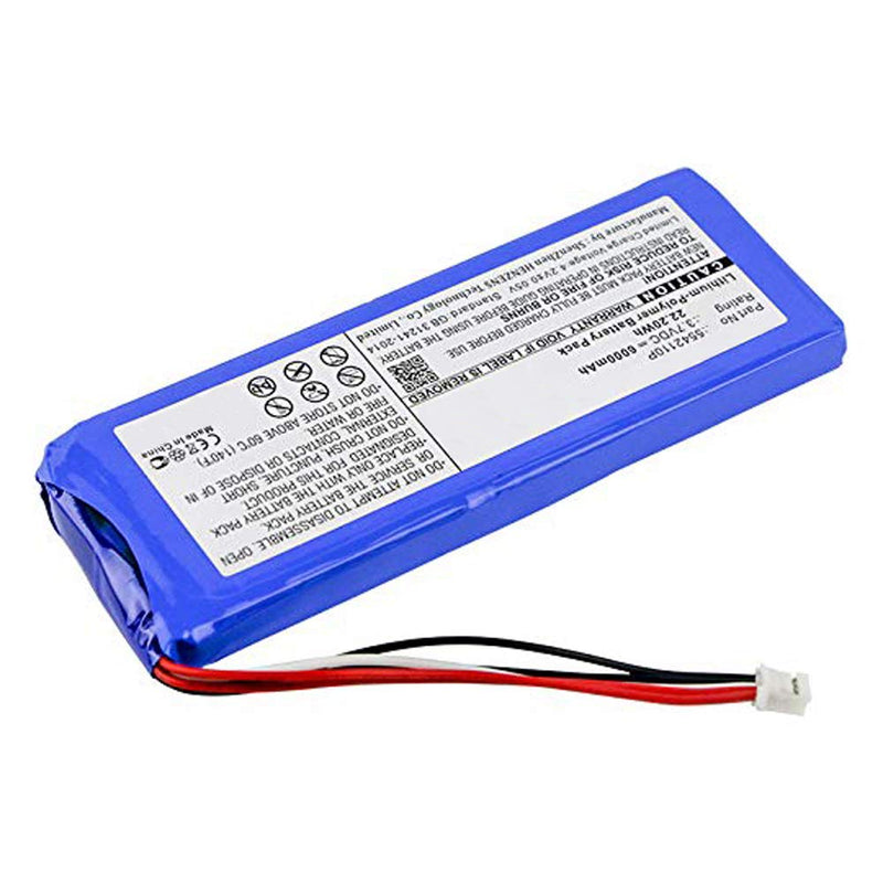 6000mAh 5542110P Battery Replacement Compatible with JBL Pulse 2 Splashproof Portable Bluetooth Speaker with Installation Tools - LeoForward Australia