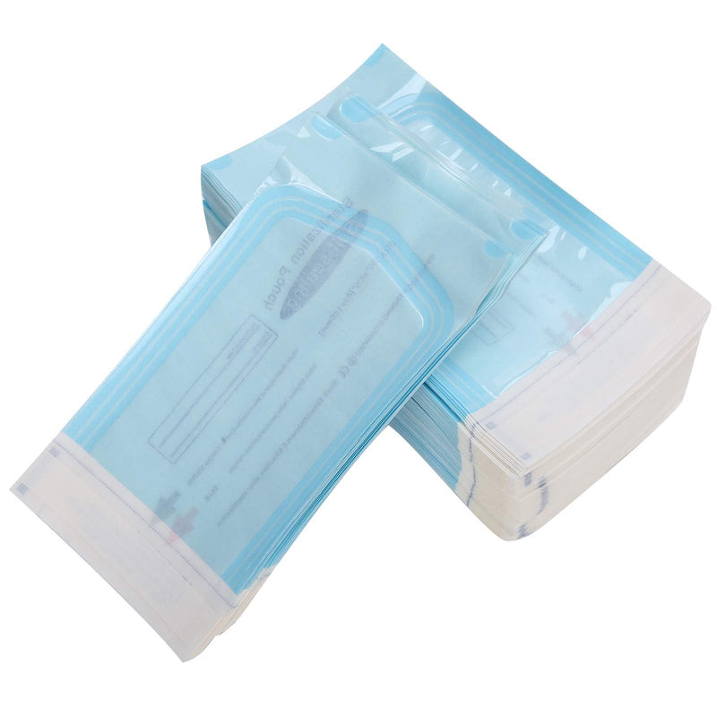  [AUSTRALIA] - Self Adhesive Sterilization Bags Disposable Sterilization Bags Dentist Tools Cosmetic Packaging Hospital 83x160mm 200pcs