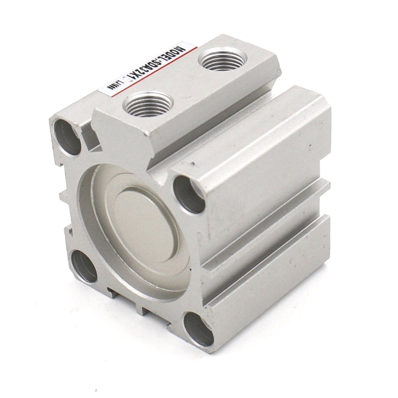 Baomain Compact Thin Air Cylinder SDA 32x10 32mm Bore 10mm Stroke PT1/8 Port - LeoForward Australia