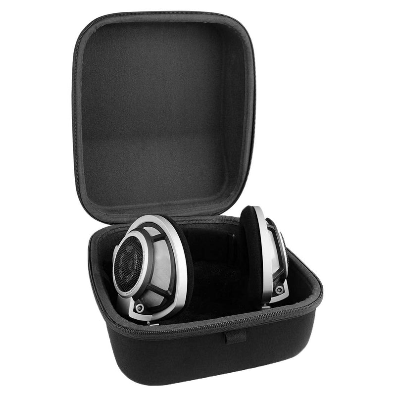  [AUSTRALIA] - Geekria Shield Case for Large Sized Over-Ear Headphones, Replacement Protective Hard Shell Travel Carrying Bag with Cable Storage, Compatible with Beyerdynamic DT 880 Pro, AKG K701 (Black)