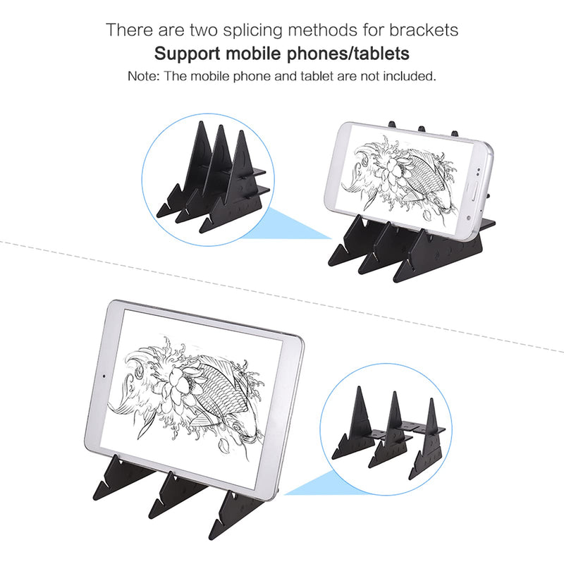  [AUSTRALIA] - BISOFICE Portable Optical Tracing Board Copy Pad Panel Crafts Anime Painting Art Easy Drawing Sketching Tool Zero-Based Mould Toy Gift for Students Adults Artists Beginners