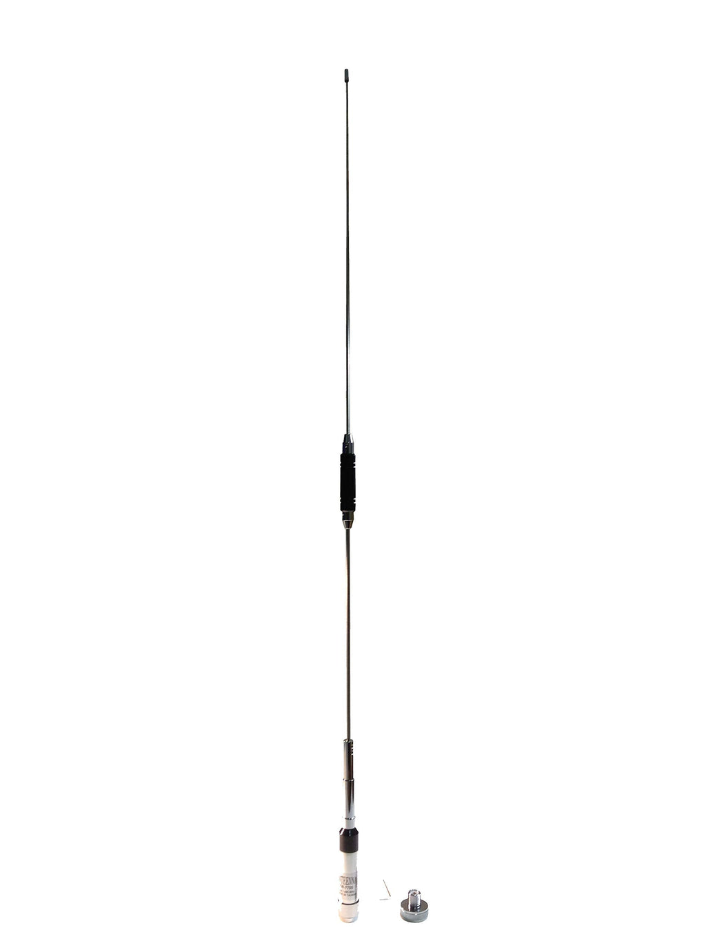  [AUSTRALIA] - Anteenna TW-7700 Ham Mobile Antenna with UHF Male Connector 144/440MHz VHF/UHF 2m/70cm Max Powr 200W 1 PC Free White Color of Adaptor Connector NMO to UHF Female (SO-239)