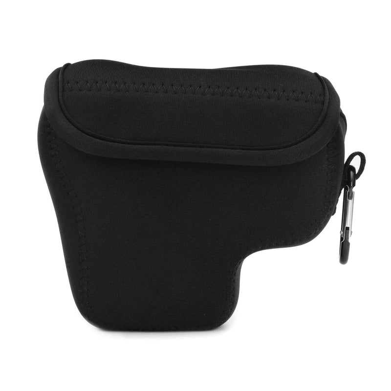  [AUSTRALIA] - MegaGear MG1573 Ultra Light Neoprene Camera Case Compatible with Canon PowerShot SX70 HS - Black, One Size