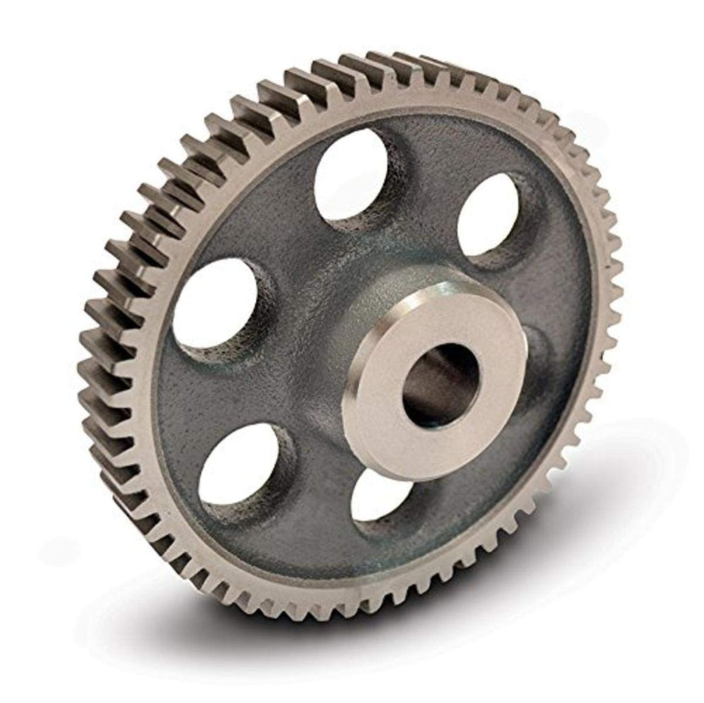  [AUSTRALIA] - Boston Gear NB54 Spur Gear, 14.5 Pressure Angle, Cast Iron, Inch, 16 Pitch, 0.500" Bore, 3.500" OD, 0.500" Face Width, 54 Teeth 16 Inches 0.500 Inches 3.500 Inches