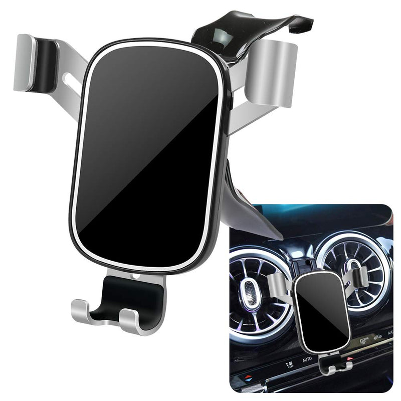  [AUSTRALIA] - musttrue LUNQIN Car Phone Holder for 2020-2023 Mercedes Benz GLB Class [Big Phones with Case Friendly] Auto Accessories Navigation Bracket Interior Decoration Mobile Cell Mirror Phone Mount