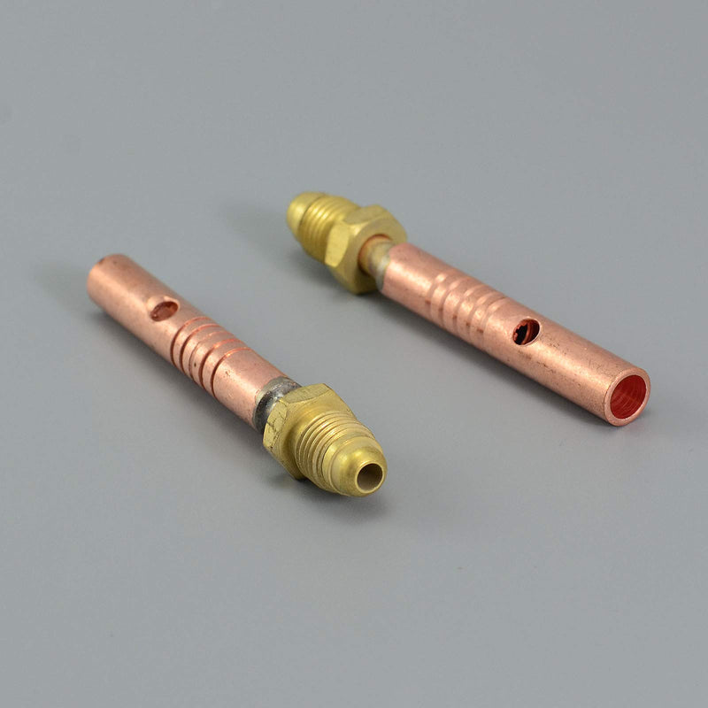  [AUSTRALIA] - 57Y10 Gas & Power Cable Adapter FIT WP 17 WP 9 WP 24G 24W TIG Welding Torch 2pk