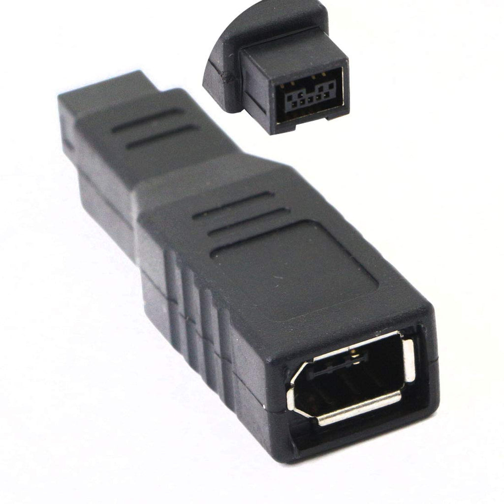  [AUSTRALIA] - Firewire Adapter,1394a 6 pin Female to 1394b 9 pin Male IEEE 400 to 800 Data Transfer Adapter Converter