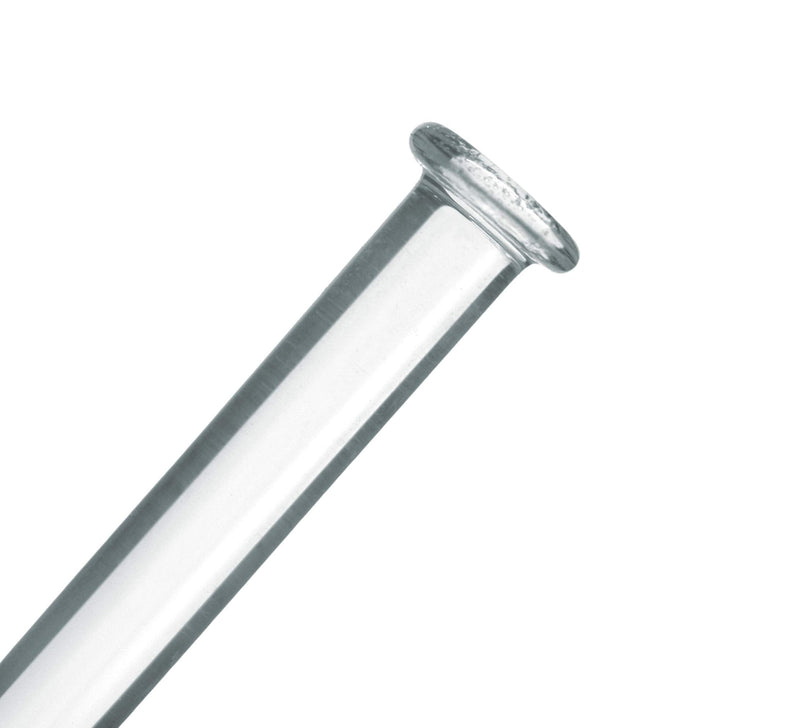  [AUSTRALIA] - 10PK Glass Stirring Rods, 7.9" - Spade & Button Ends, 6mm Diameter - Excellent for Laboratory or Home Use - Borosilicate 3.3 Glass - Eisco Labs