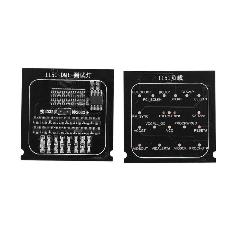  [AUSTRALIA] - Computer Motherboard Tester, 2 in 1 Loading Board, BGA CPU 1151 Diagnostic Card, LED Indicator CPU Socket Motherboard Tester for Intel for Intel 1151