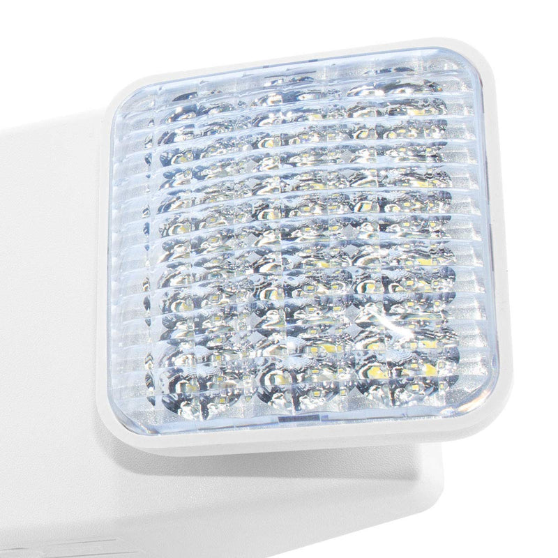  [AUSTRALIA] - LFI Lights - UL Certified - Hardwired LED Standard Emergency Light - Square Head - EL2WBB