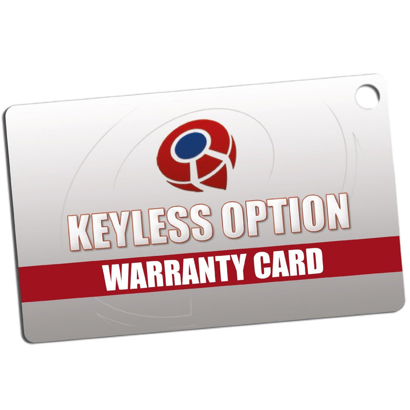  [AUSTRALIA] - KeylessOption Keyless Entry Remote Control Car Key Fob Smooth Style Replacement for LX8 FZV