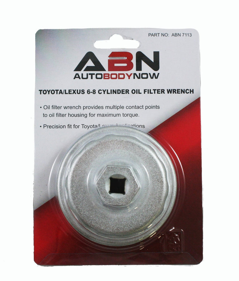  [AUSTRALIA] - ABN 64mm Cartridge Oil Filter Wrench for 2.5-5.7L 6-8 Cyl, Compatible with Camry, RAV4, Tundra, Toyota, Lexus, and More