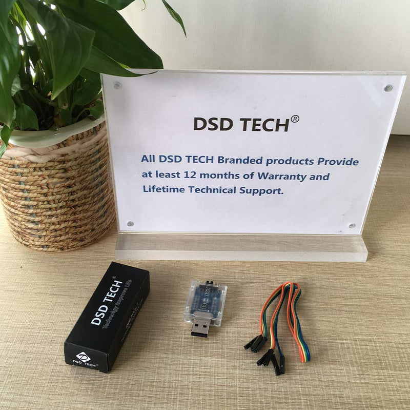  [AUSTRALIA] - DSD TECH USB to TTL Serial Converter CP2102 with 4 PIN Dupont Cable Compatible with Windows 7,8,10,Linux,Mac OSX