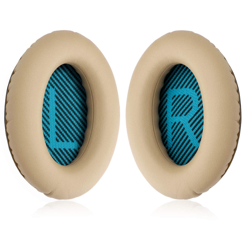  [AUSTRALIA] - YOCOWOCO Headphones Replacement Earpads Ear Cushions for Bose QuietComfort 25—Soft Ear Pads Compatible with QC15 QC25 QC2 QC35/ Ae2 Ae2i Ae2w SoundTrue and SoundLink(Around-Ear) Khaki