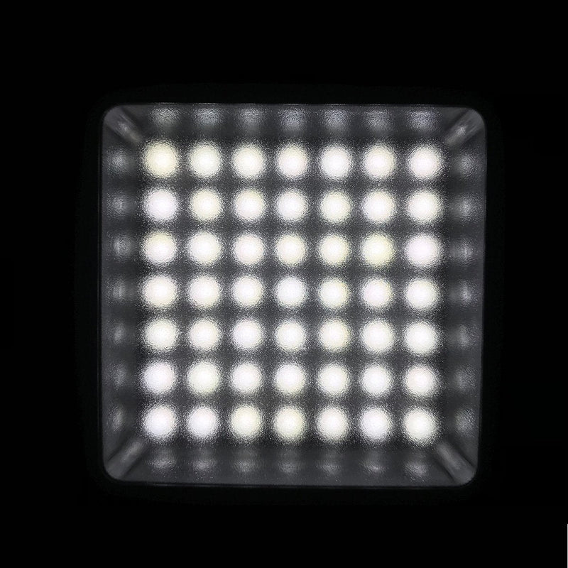  [AUSTRALIA] - Ulanzi Ultra Bright LED Video Light - LED 49 Dimmable High Power Panel Video Light for DJI Ronin S SC OSMO Mobile 3 2 Zhiyun WEEBILL Smooth 4 Gimbal for Canon Nikon Sony Digital DSLR Cameras