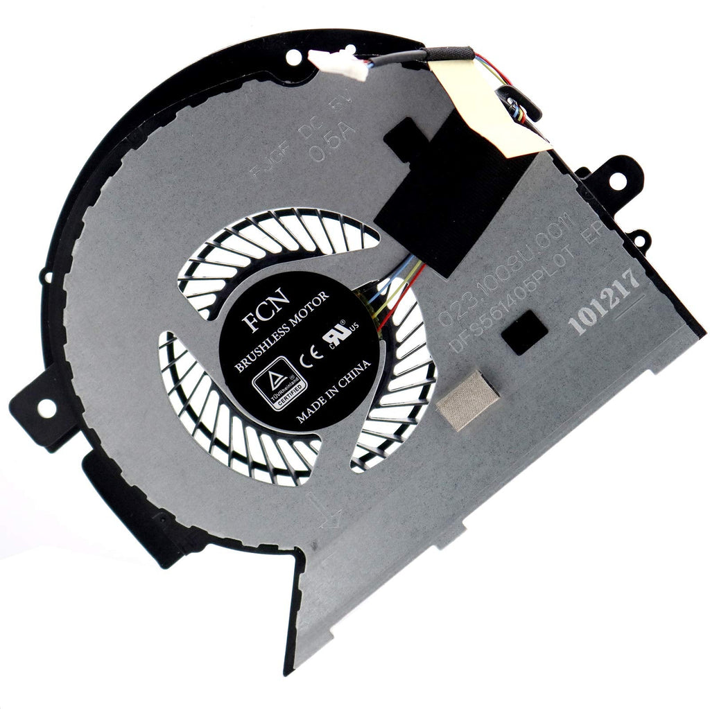  [AUSTRALIA] - Deal4GO 924348-001 CPU Cooling Fan Replacement for HP Envy x360 15-BP 15M-BP 15-BQ 15M-BQ 15-BP001TX 15-BP100TX 15M-BQ021DX 15-BQ104TX NFB87A05H