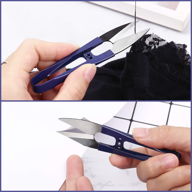  [AUSTRALIA] - 3 Pack Thread Snips, Mini Sewing Scissors, Beading, Embroidery Multi-Purpose Small Thread Cutter, Suitable for Making Handicrafts, DIY Supplies