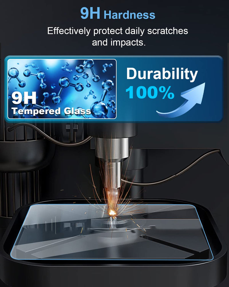  [AUSTRALIA] - WEIPIN 8" Car Screen Protector 【Smooth as Silk】 for 2023 Toyota Highlander&Corolla&Prius Accessories GPS Navigation Touchscreen Tempered Glass Compatible with 2023 Highlander&Corolla&Prius - HD Clear Highlander&Corolla&Prius 8"-Clear