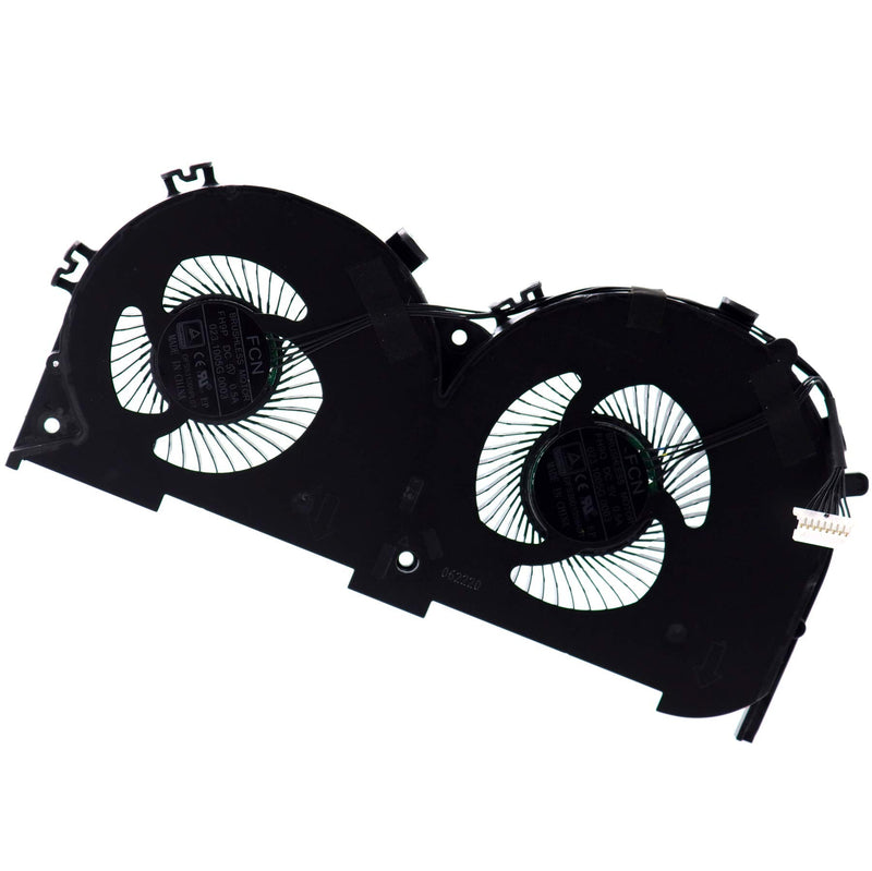  [AUSTRALIA] - Deal4GO CPU Cooling Fan DFS2001059A0T w/GPU Cooler Fan DFS531005PL0T Replacement for Lenovo IdeaPad 700-15 700-15ISK